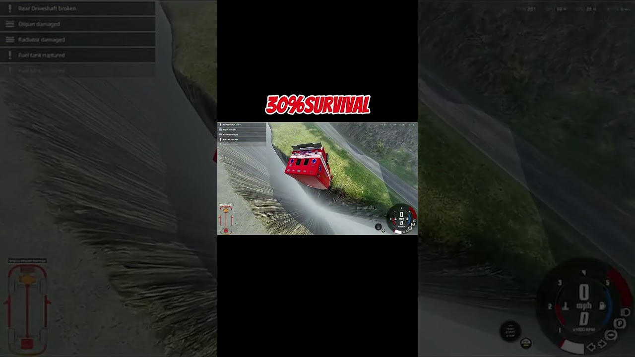 can these cars survive beamng