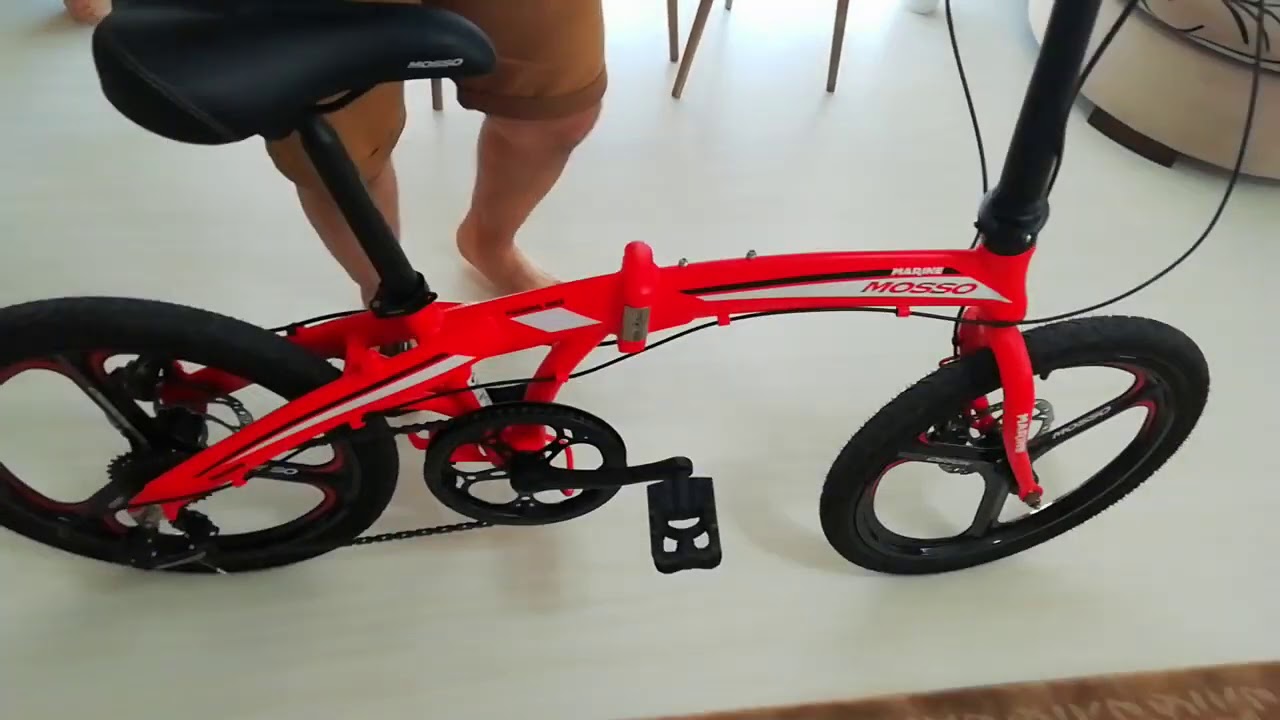 Mosso marine 20 2d hyd hidrolik disk frenli Katlanır Bisiklet
