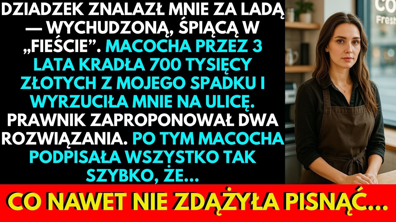 Macocha Ukradła 700 Tys. Zł Spadku I Wyrzuciła Mnie — Dziadek I Adwokat Odzyskali Wszystko W Dzień