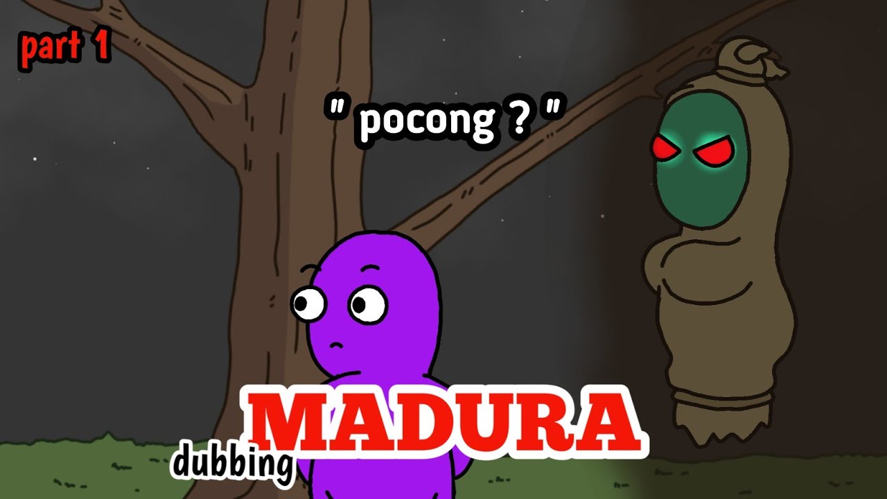 Pocong ?  -  animasi dubbing Madura || ep animation