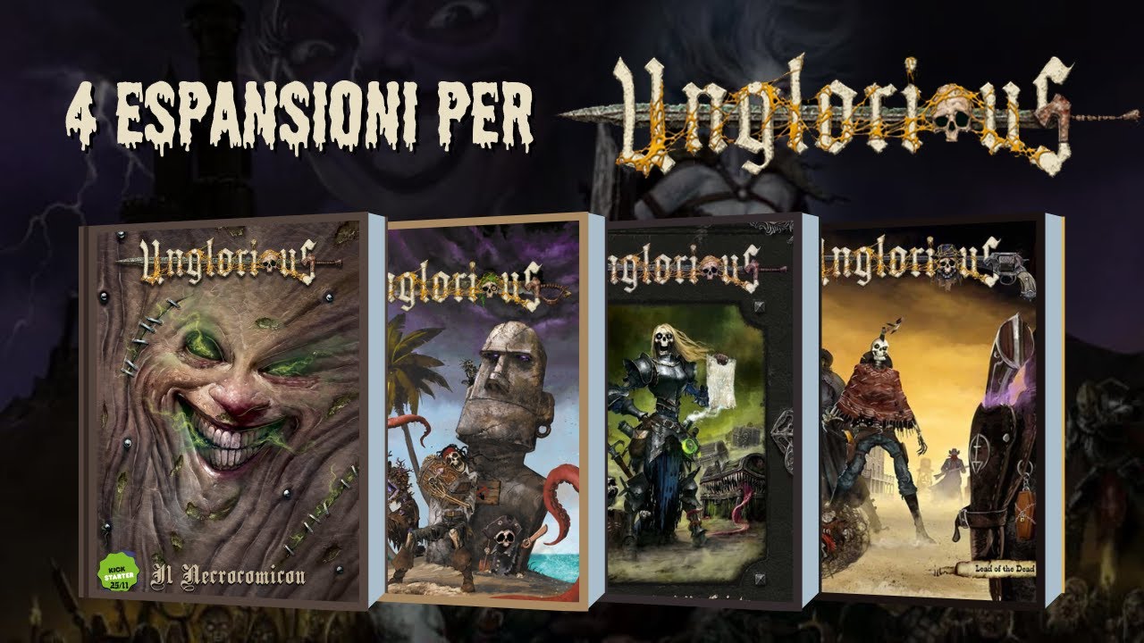 4 Espansioni per Unglorious