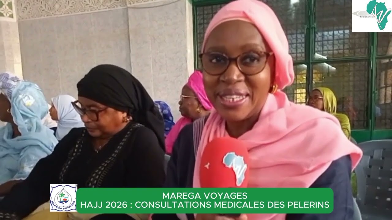 MAREGA VOYAGES HAJJ 2026 : CONSULTATIONS MEDICALES DES PELERINS