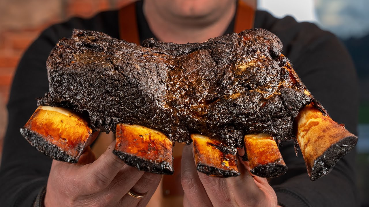 How to: Low & Slow SHORT RIBS op de barbecue 🍖 | Kolenboertje
