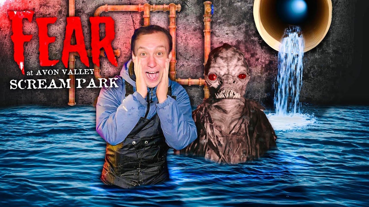 This Horror Maze is UNDERWATER?! | FEAR at Avon Valley Vlog