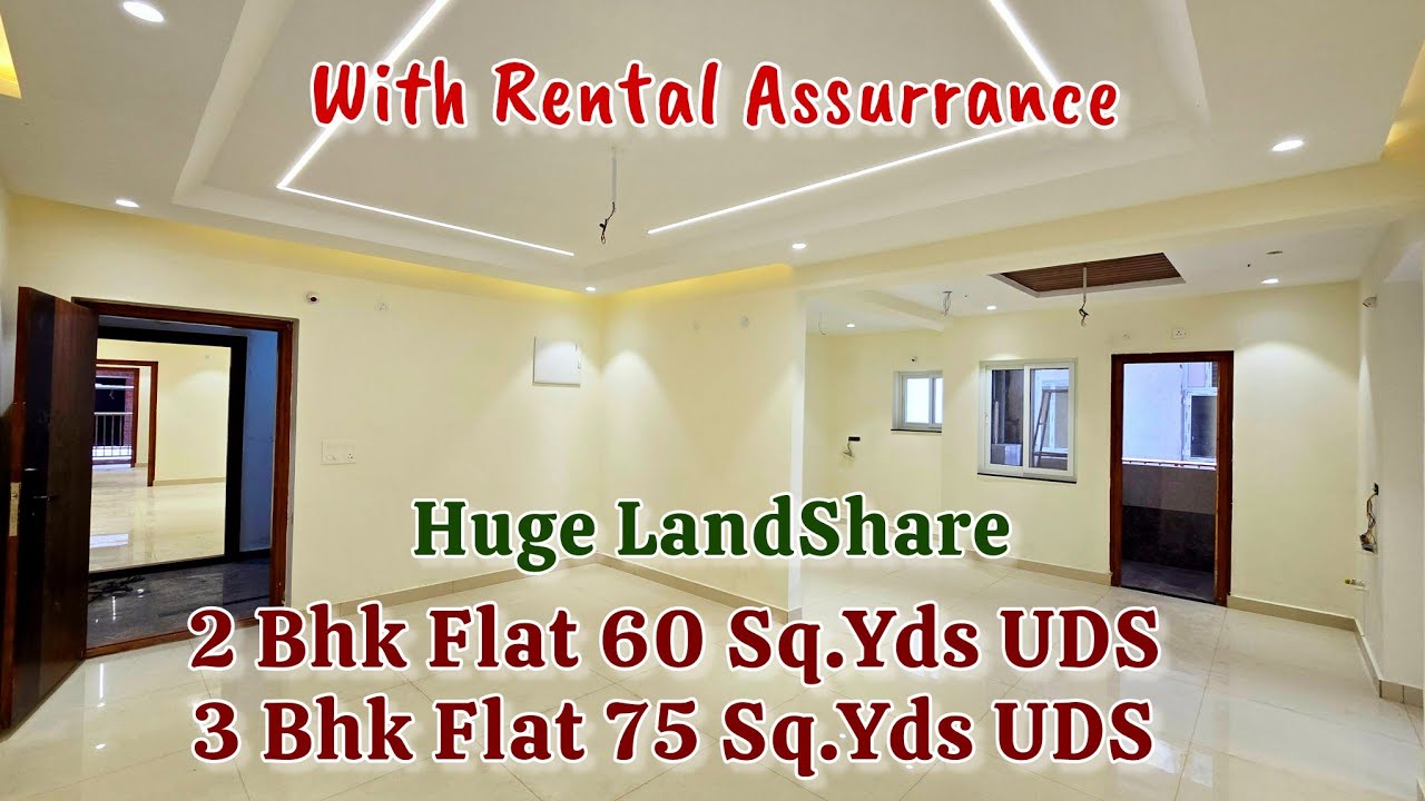 Opposite TCS Office || Brand New 2 & 3 Bhk Flats For Sale || Gated Community || Hyderabad 