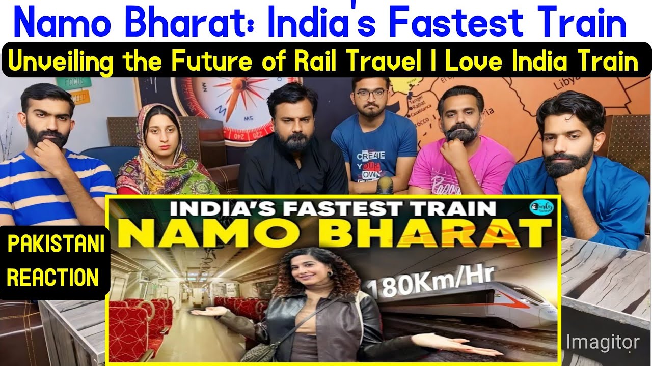 Reaction on Namo Bharat: India's Fastest Train Unveiling the Future of Rail Travel| I Love My India|