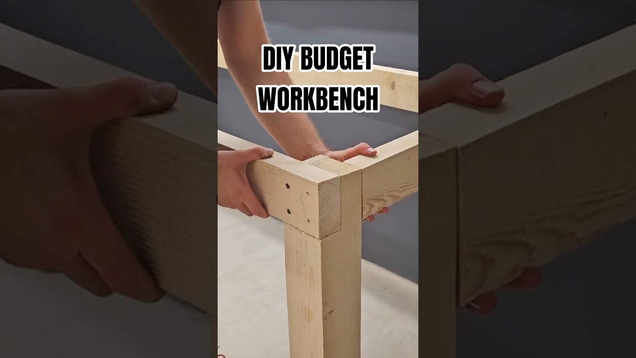 DIY Budget Workbench (Beginner Build)