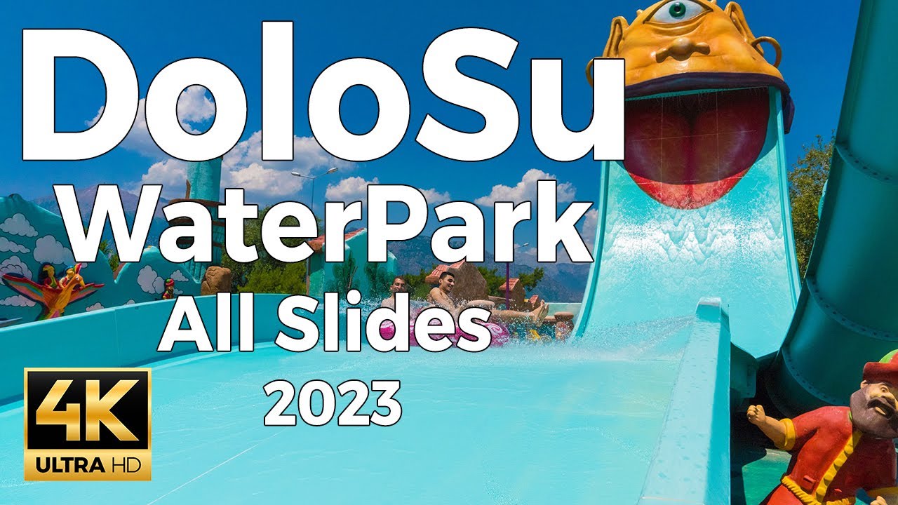 DoloSu WaterPark, Kemer, Turkey (Türkiye) - All Slides