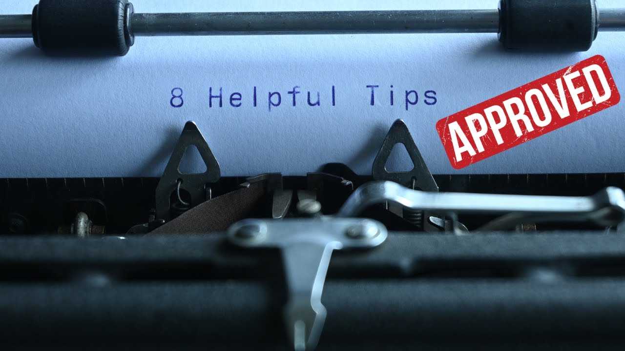 Typewriter expert shares 8 helpful advice to take care of your typewriter.