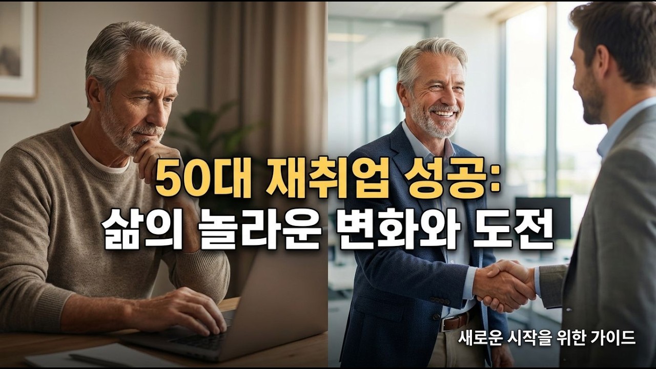 재도전, 과연 시니어는 어떻게 극복할까?