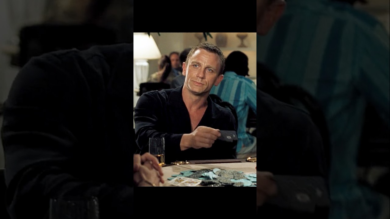 He gambled away a car in a minute.😎🃏 | Casino Royale (2006)