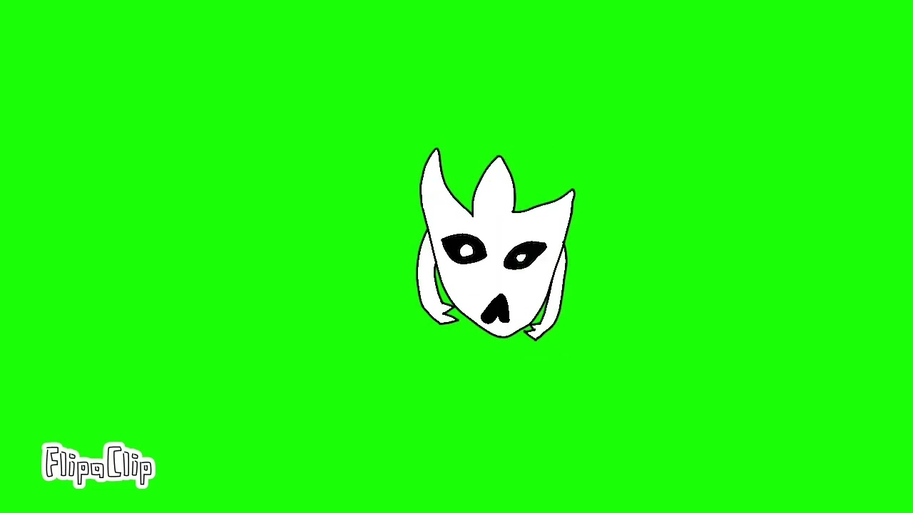 gaster blaster green screen