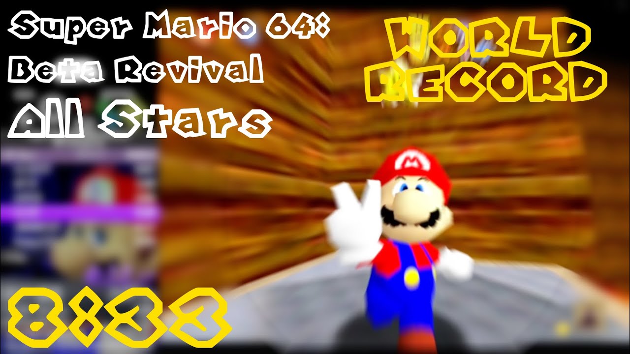 [SPEEDRUN] (WORLD RECORD) Super Mario 64: Beta Revival All Stars 