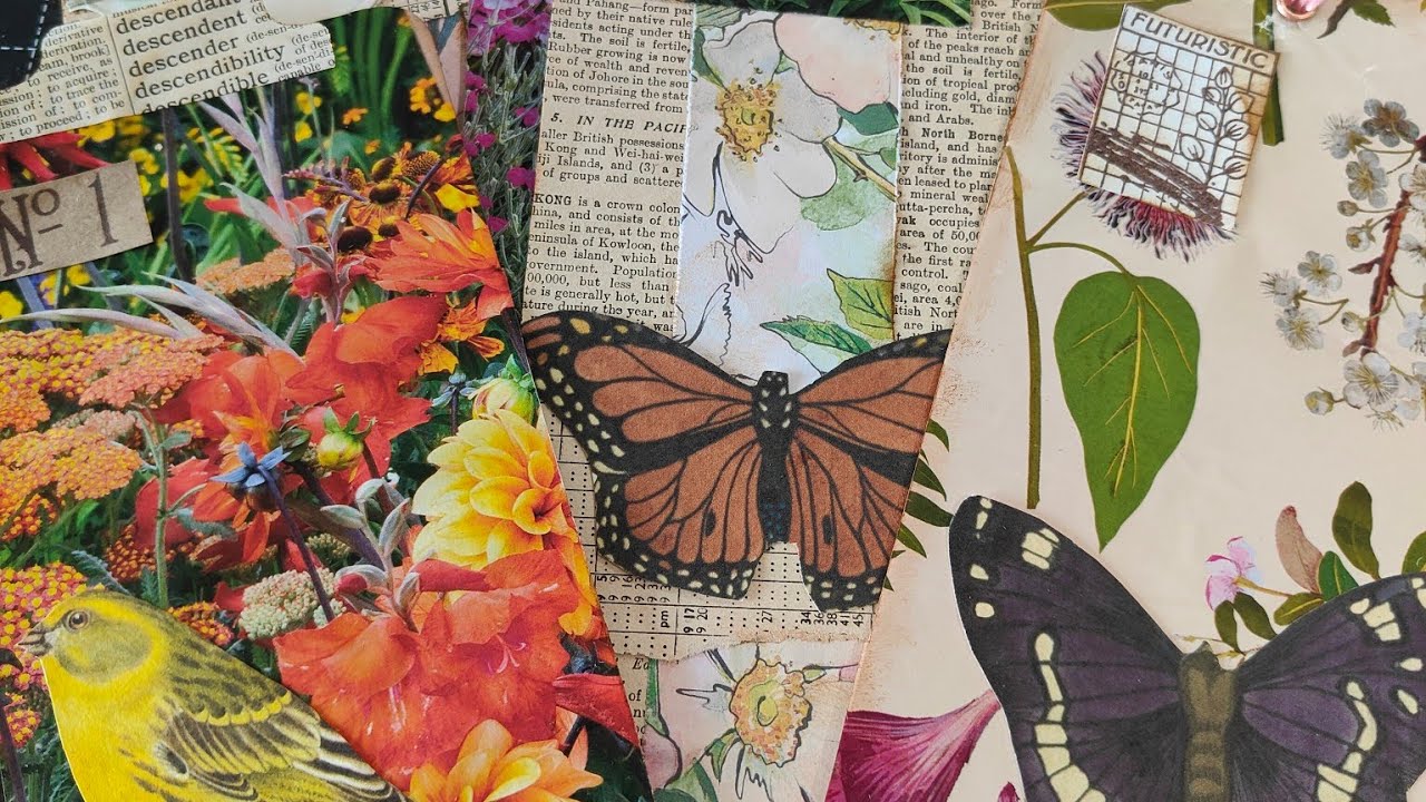 Junky Junk Journal 💐🌺/Ephemera Making