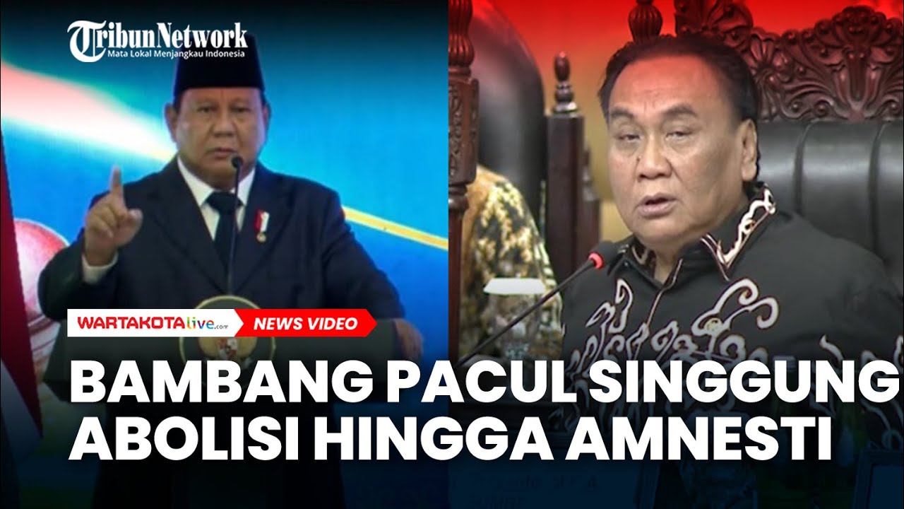 Bambang Pacul Sebut Presiden Prabowo Bukan Korea saat Singgung Abolisi-Amnesti