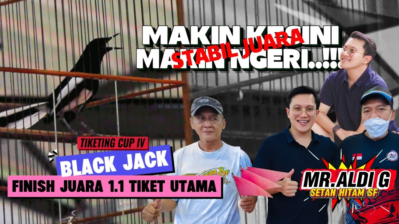 KACER STABIL JUARA BLACK JACK MAKIN KESINI MAKIN NGERI🔥DOUBLE WINNER JUARA 1.1TIKET UTAMA🔸MR.ALDI G
