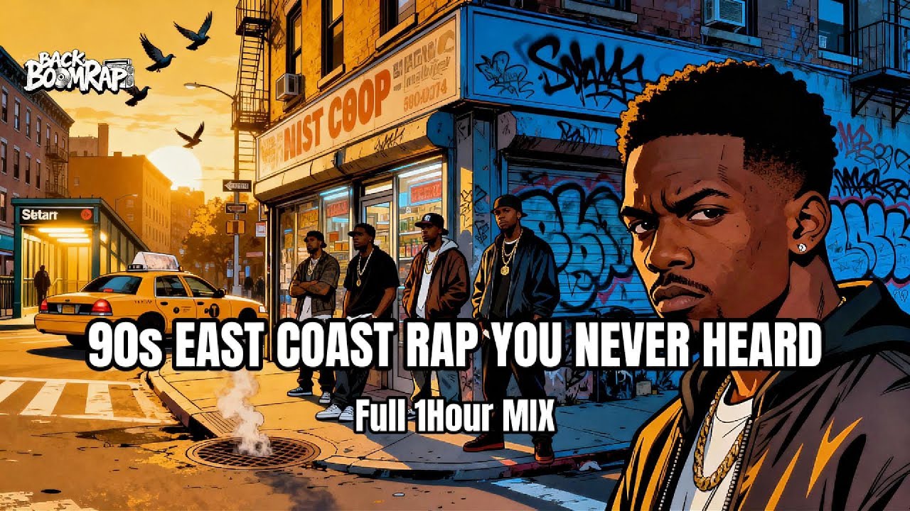 Brooklyn Nights 🕯️ 90s East Coast Hip Hop Forever (Vol. 9 | 1 Hour Mix) | – BackToBoomRap |