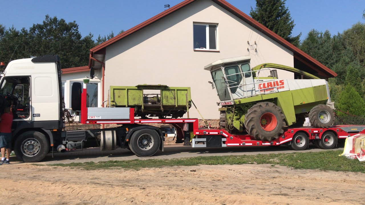 ☆ Sprzedaż Sieczkarni ☆ CLAAS Jaguar 690 ☆ Odczepianie Hedera ☆ Transport ☆