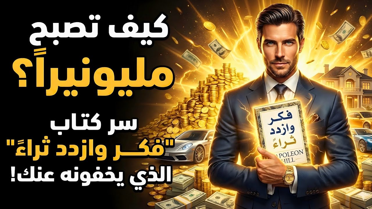 هذا ليس كتاب… هذه آلة سرّية لصناعة الأغنياء | فكّر وازدد ثراء