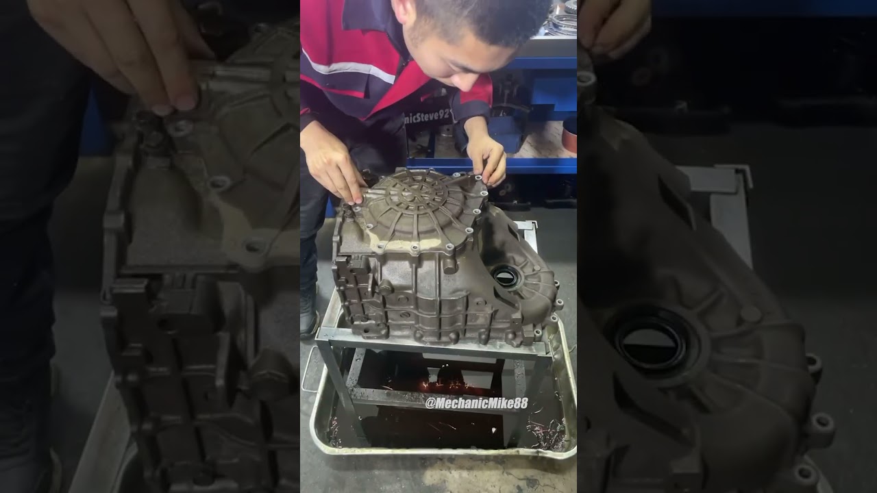 Hyundai Santa Fe Transmission Model A6LF1: Clutch Plate, Aluminum Seat, and Filter Replacement