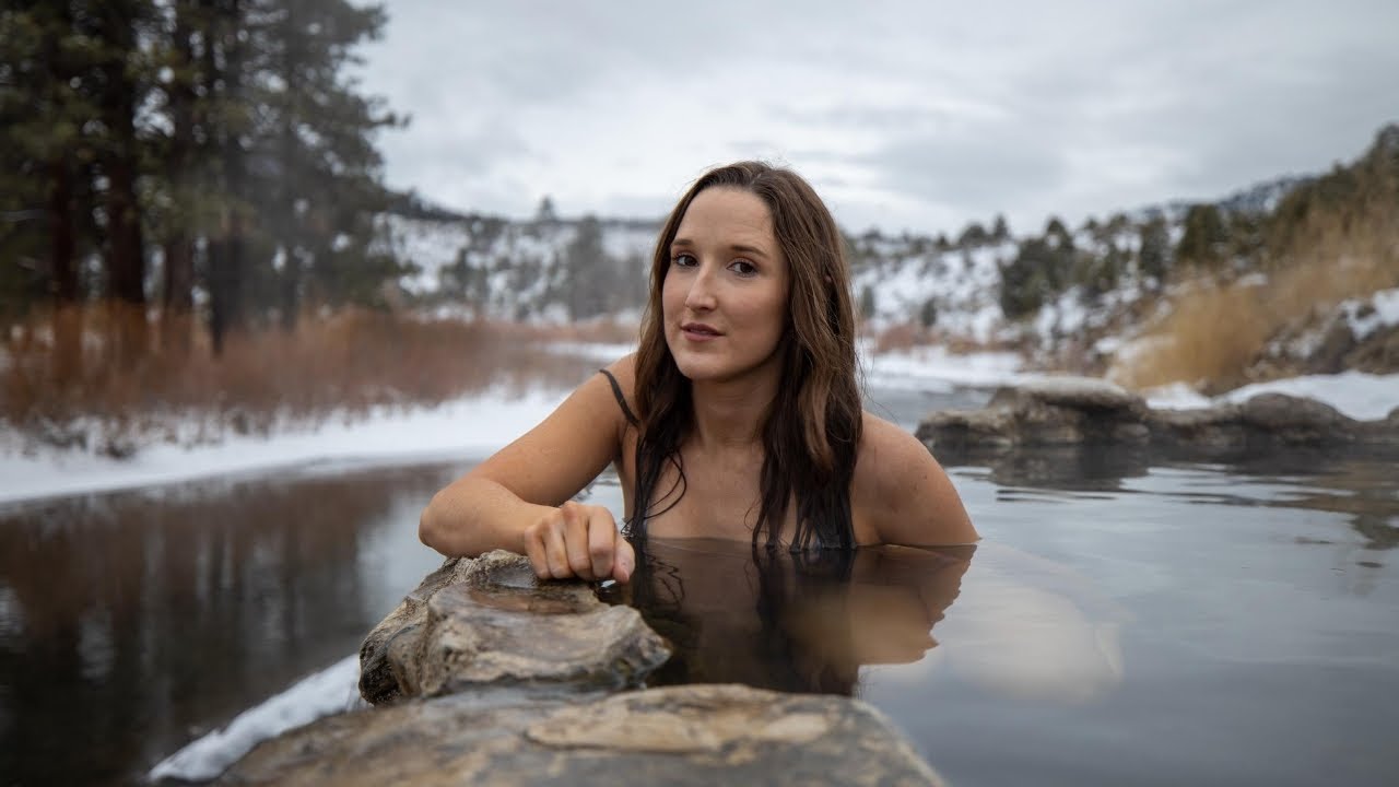 Hot Springs Nature's Shower My Truck Camper and Van Life Adventures