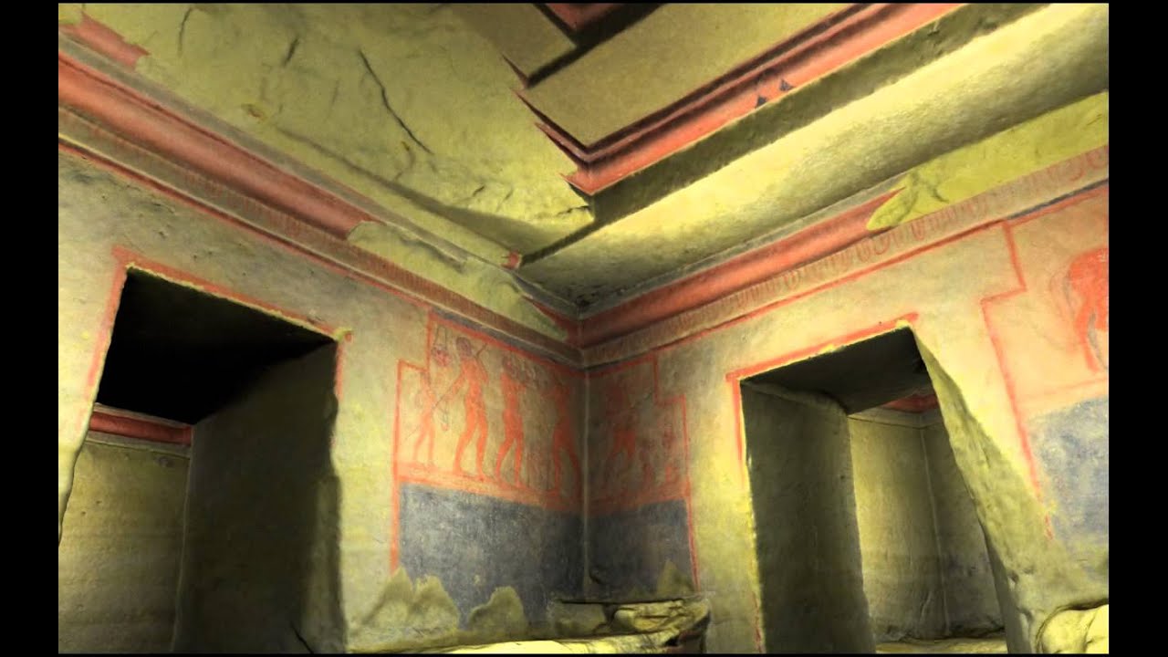 Chiusi - Monkey tomb / Tomba della Scimmia