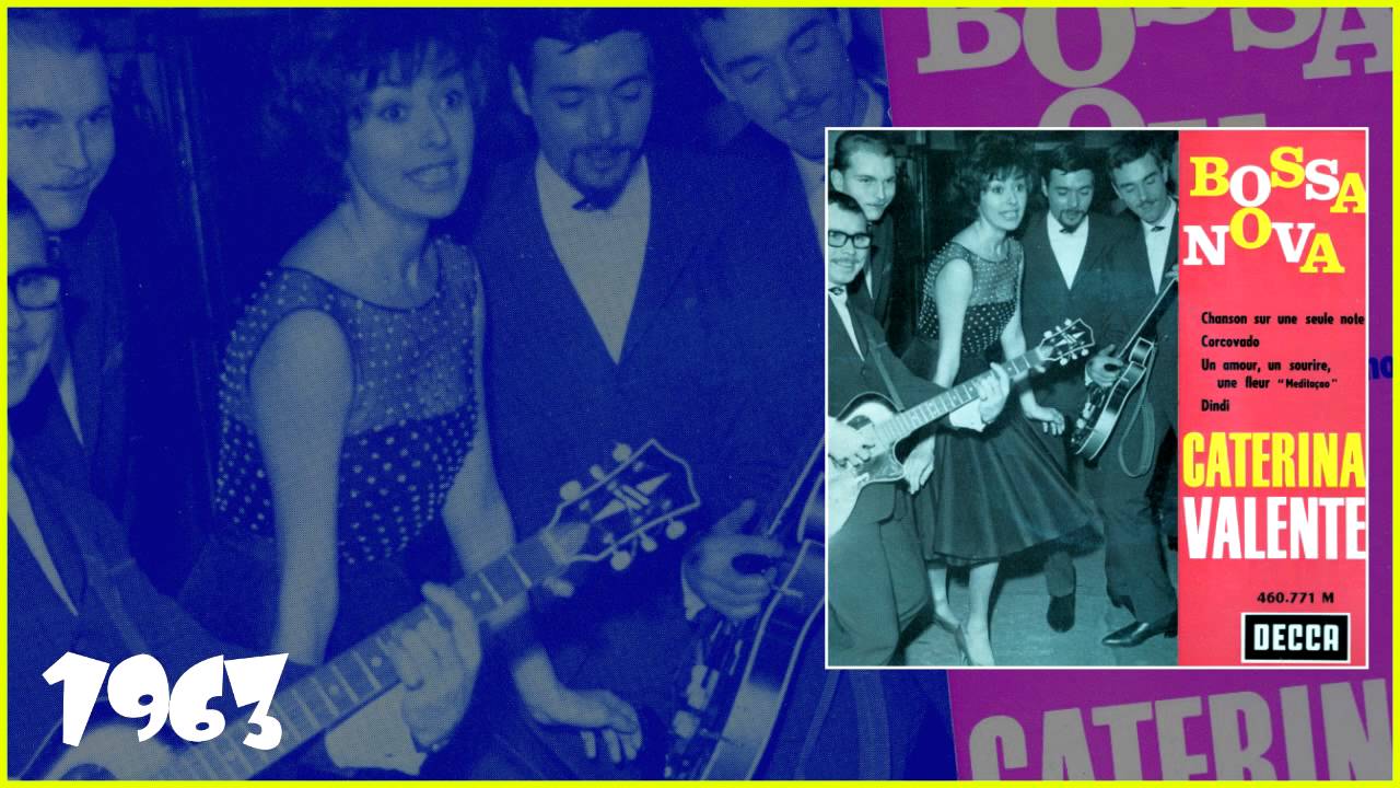 CATERINA VALENTE Un sourire un amour 1963 ( BOSSA NOVA )