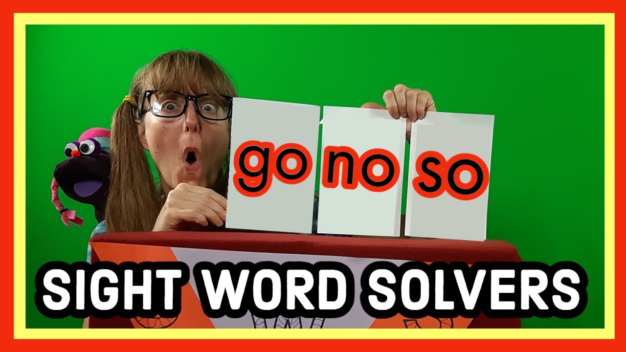 Learn The Sight Word Go | Sight Word No | Learn Sight Word So | Sight Word Song | Fun Kids' Video