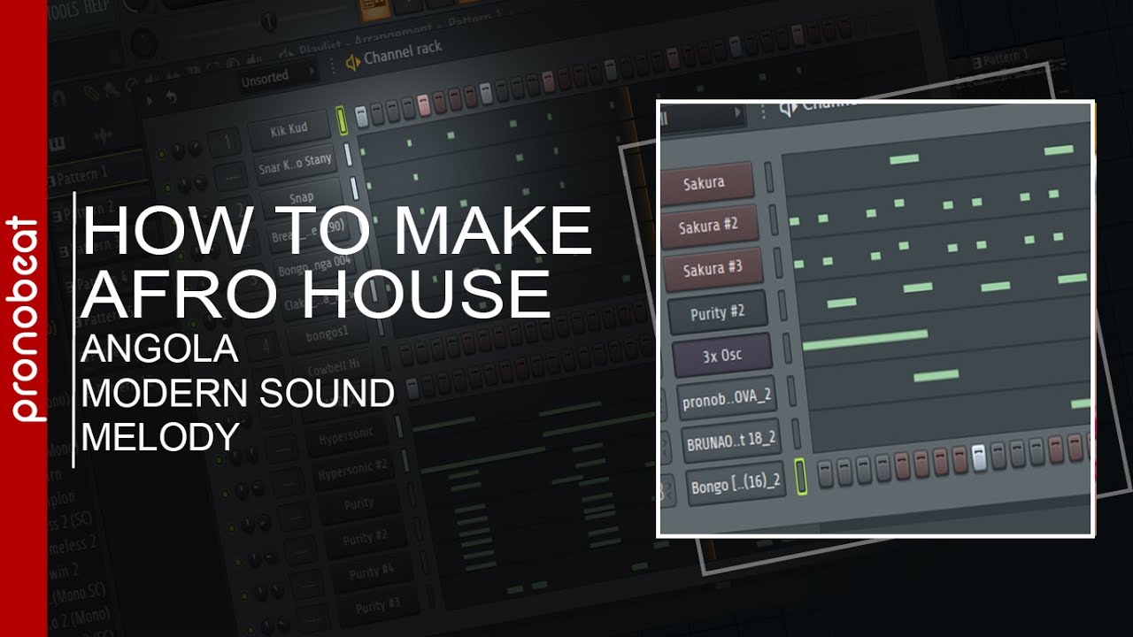 How To Make Afro House Angola Modern Sound Melody l FL Studio Tutorial Afro House Melody