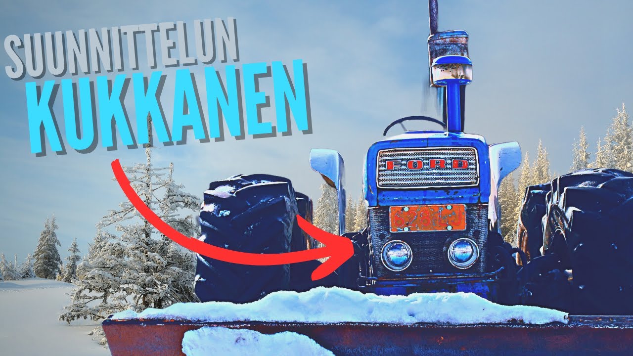 County 654 Koeajo Erikoinen Ford Traktorin Muunnos!