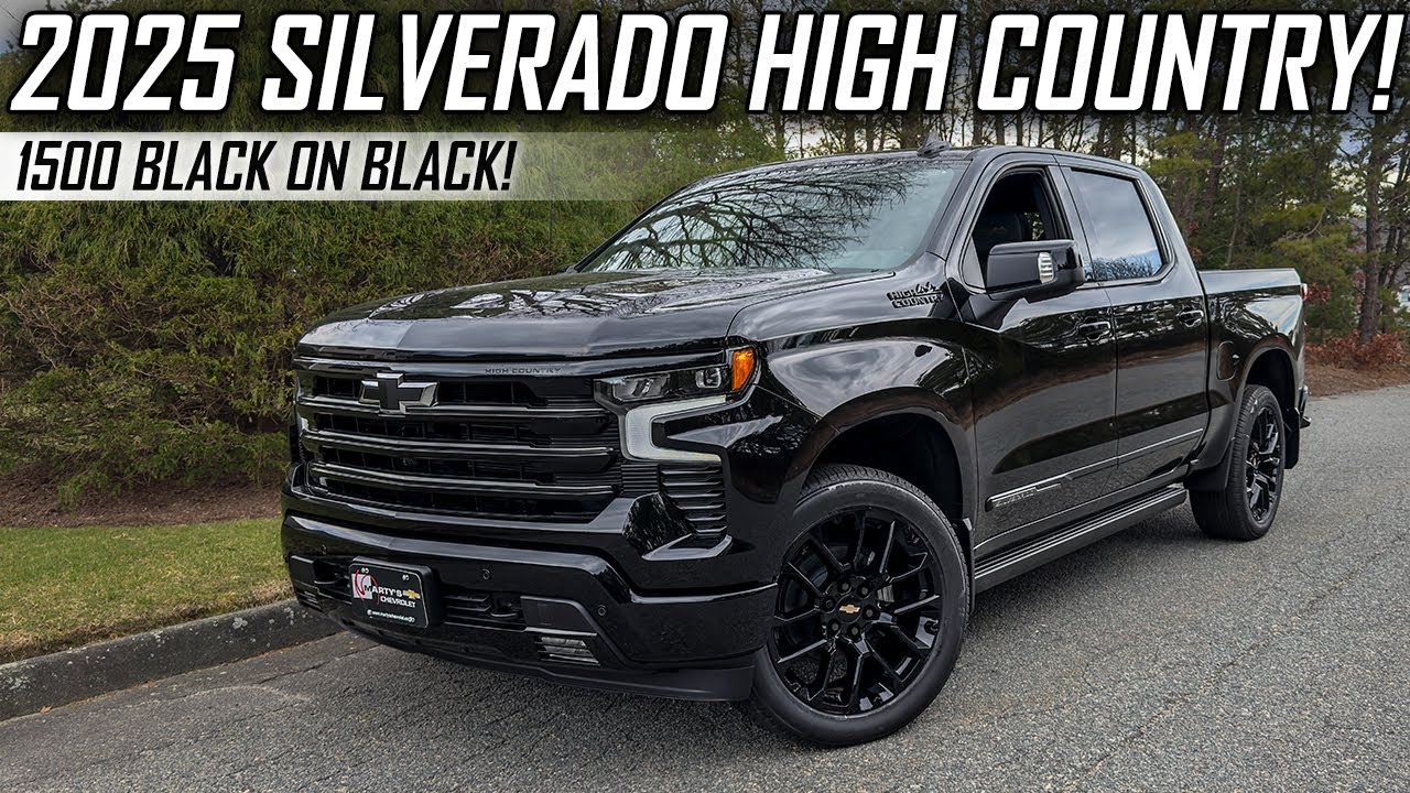 New 2025 Chevy Silverado 1500 High Country!