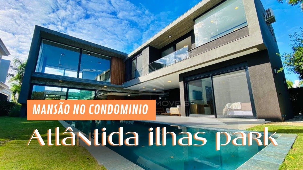 Mansão nova  a venda no Condominio Atlântida Ilhas Park em Xangri-Lá/RS