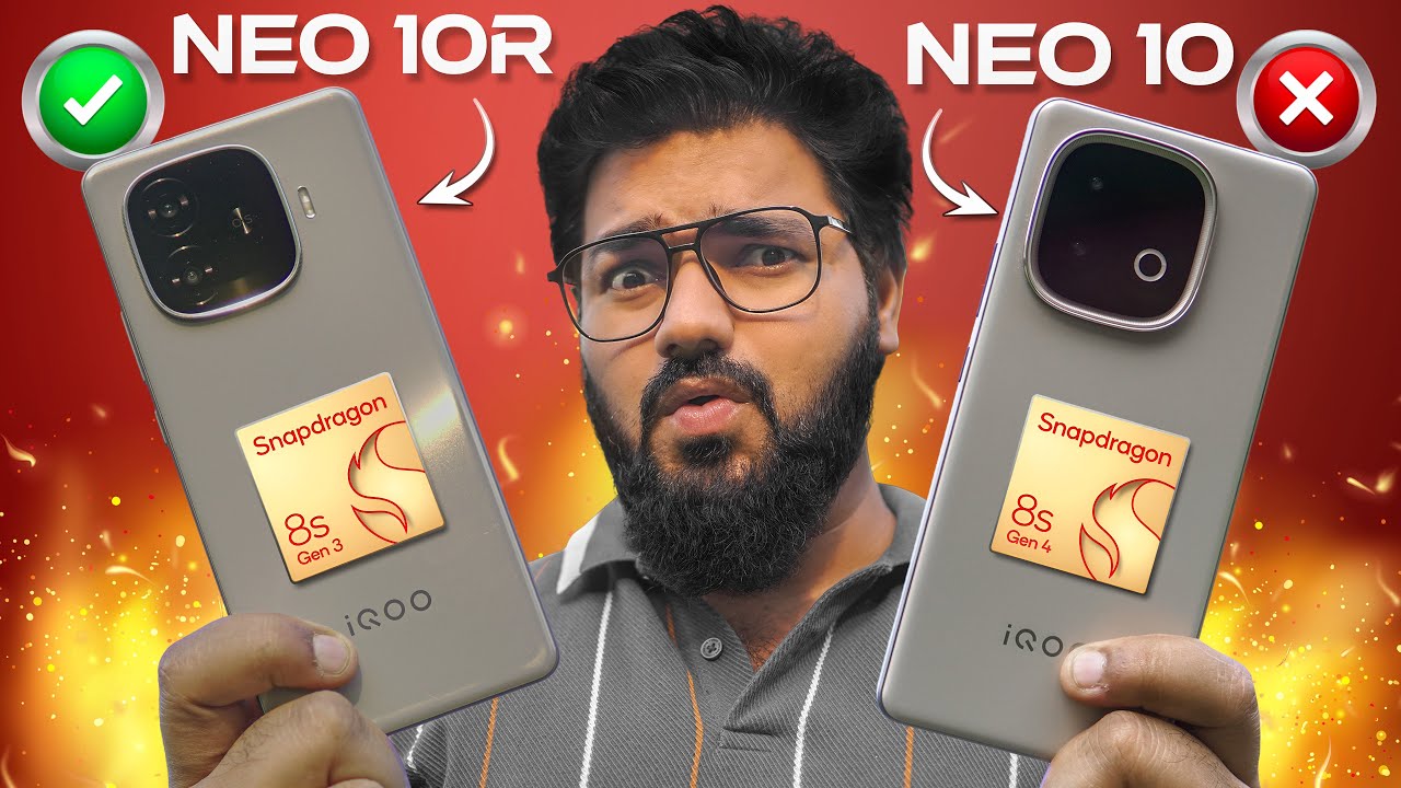 SAVE ₹5,000 or Not || iQOO Neo 10 vs iQOO Neo 10R