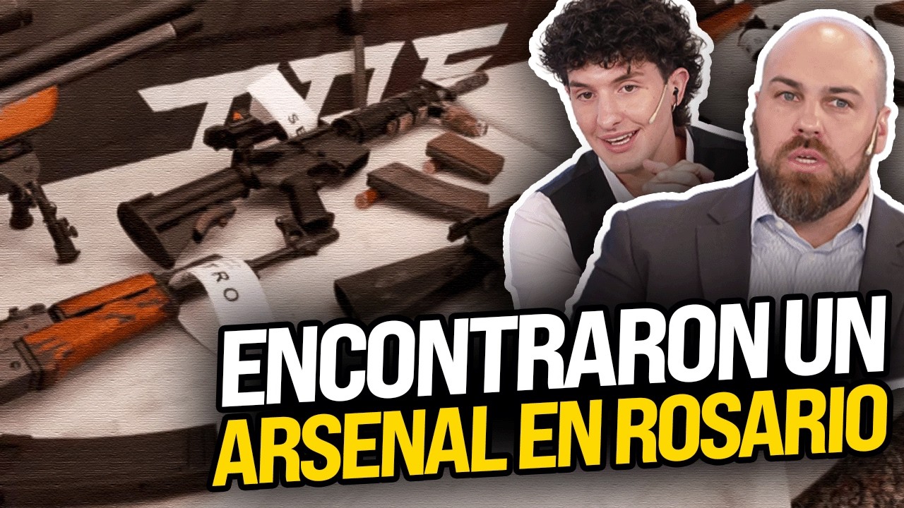 Hallan fusiles y pistolas ocultos bajo tierra en Rosario: todos los detalles sobre el ARSENAL