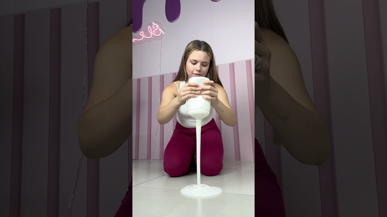fazendo slime no CH&Atilde;O 😳 #slimestorytimetiktok