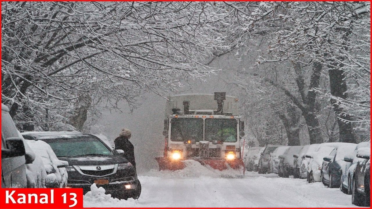 Live from Manhattan, New York as millions are stuck at home amid blizzard warnings