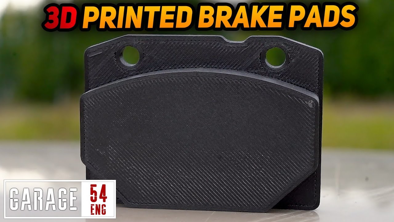 We 3D print brake pads for a Lada