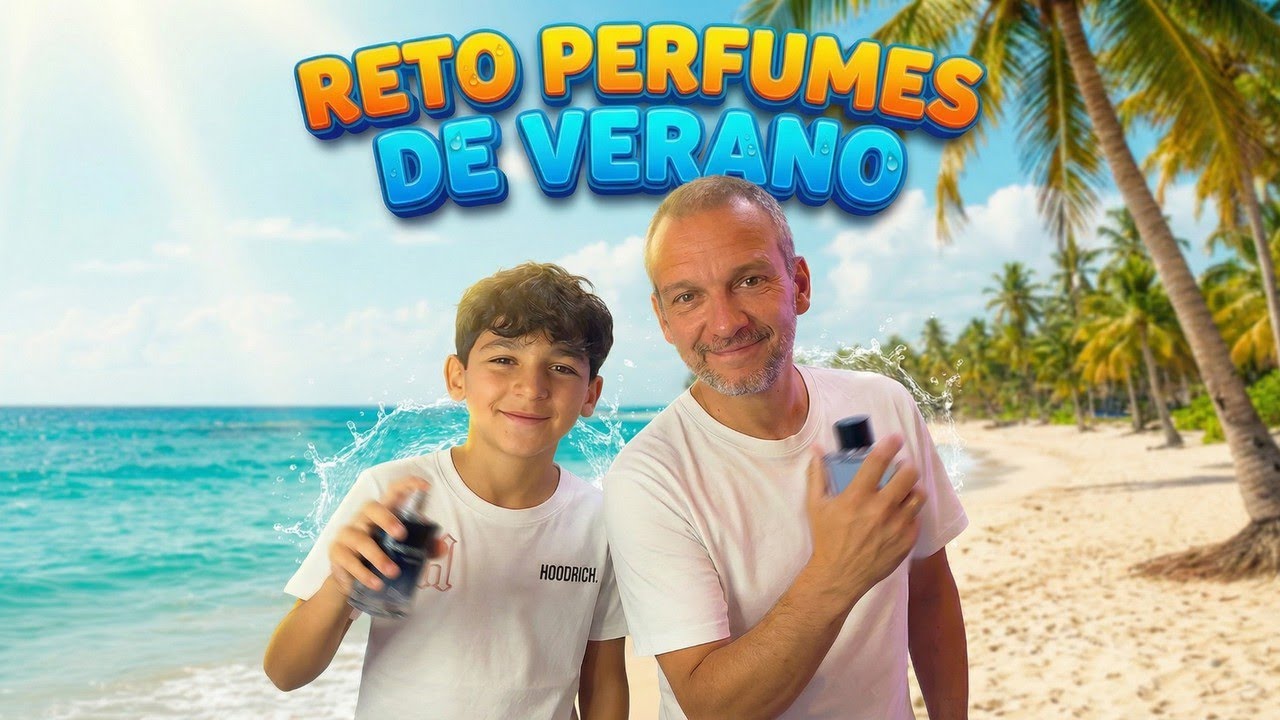 Reto de perfumes de verano | Padre vs Hijo#PerfumesDeVerano#RetoDePerfumes#EsenciasUnicas
