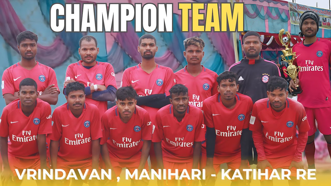 VRINDAVAN RE CHAMPION 🥇 💪 🏆 TEAM BINAV HUYNA || SANTHALI VLOG VIDEO 