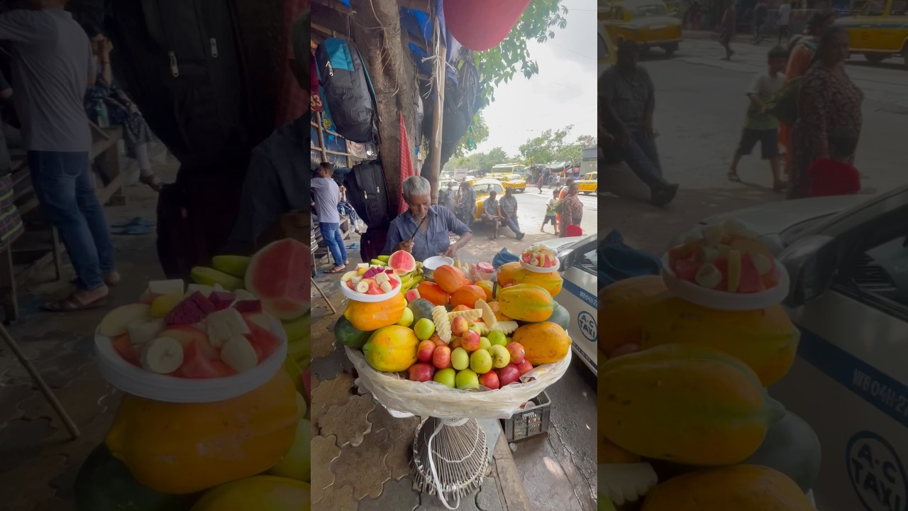 The King of Fruit Chaat Masala in Kolkata #shorts