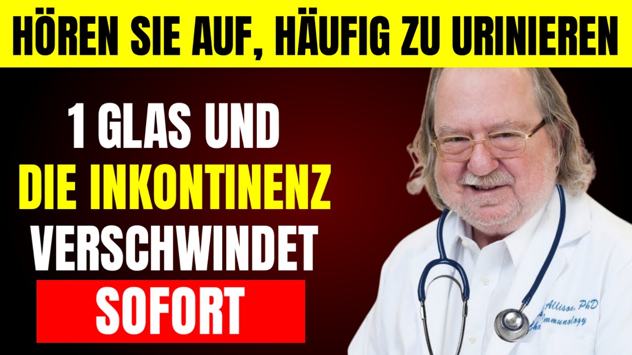 ÄLTERER UROLOGE verrät: Auch mit 80 Jahren wird die INKONTINENZ FÜR IMMER VERSCHWINDEN