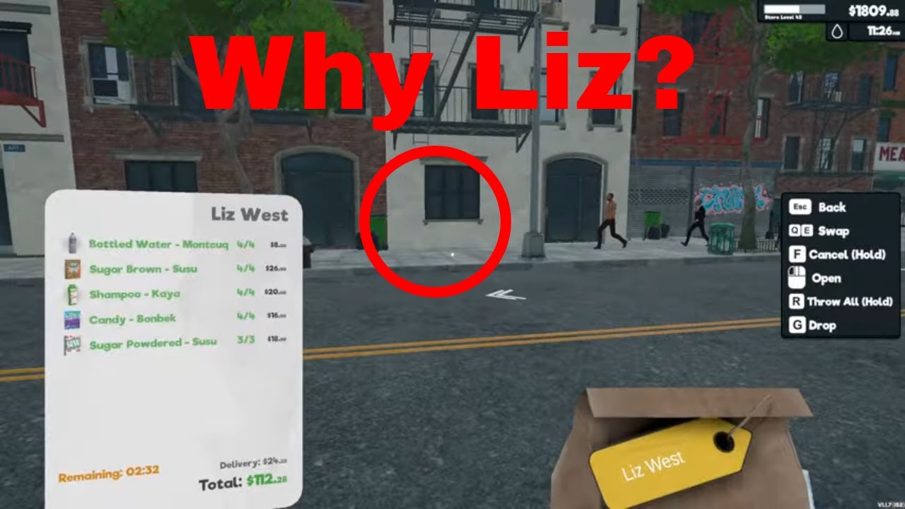 Liz West. This Woman Doesn't Exist. - Supermarket Simulator [32]