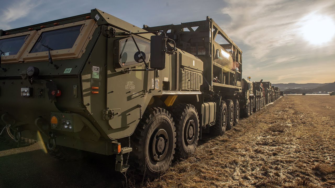 U.S. Military Vehicle Conduct Maneuverability Training to Enhance Military Capabilities