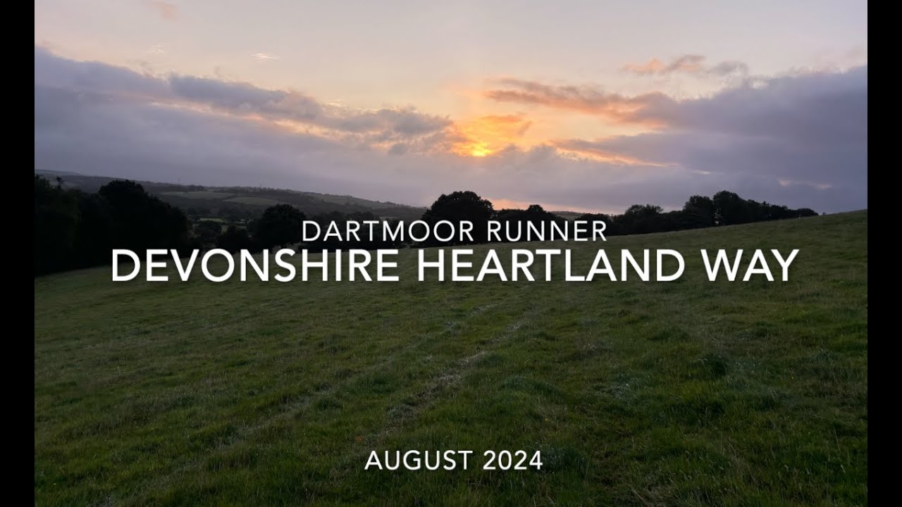 The complete Devonshire Heartland Way - West to East.