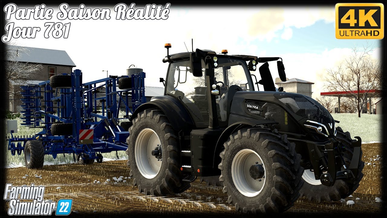 Partie Saison Réalité | Jour 781 | Valtra Q385 | Je cultive | Vue POV | 4K