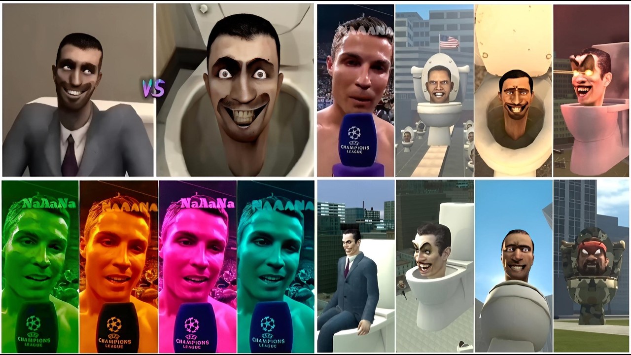 Skibidi toilet mega battle