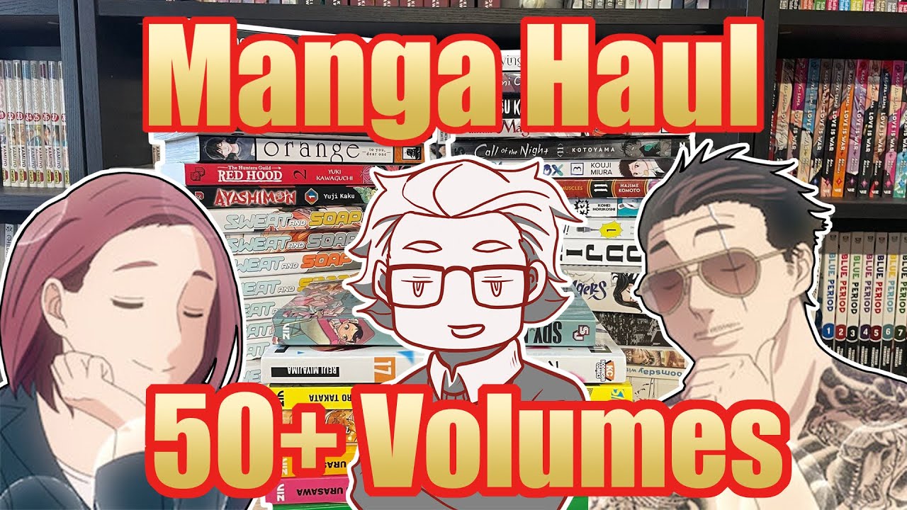 A Massive Manga Haul (February/March) // A MangAnalysis Video