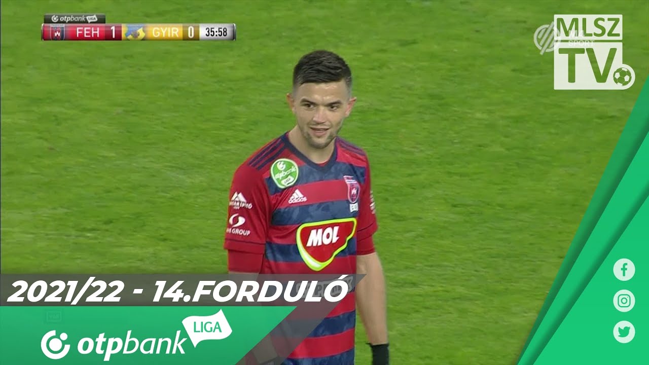 MOL Fehérvár FC – Gyirmót FC Győr | 3-2 | (1-1) | OTP Bank Liga | 14. forduló | MLSZTV