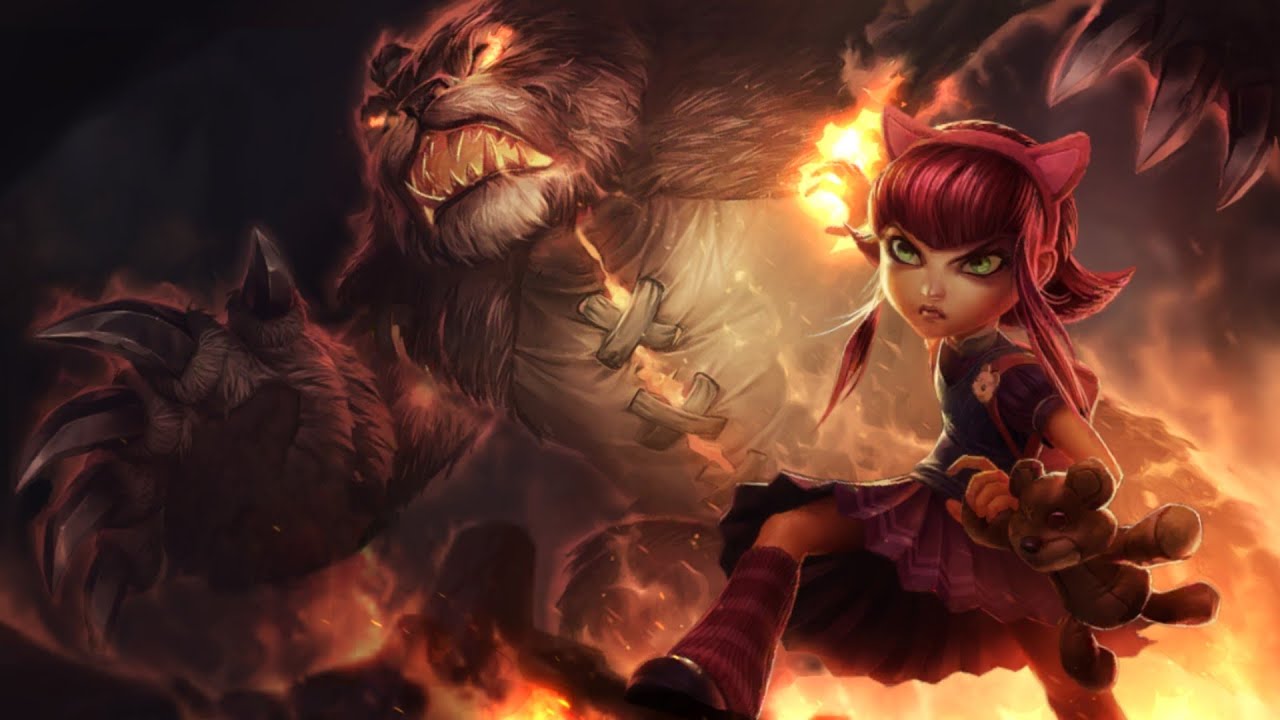 Annie League of legends wildrift Ability Showcase