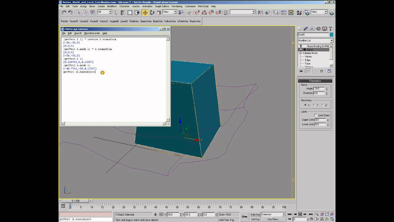 3DS MAX [14] 9 - Vectors and Matrix 3 - Pt.4